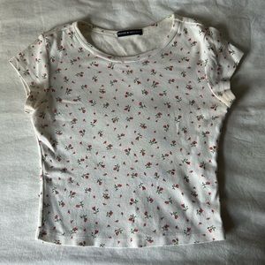 brandy melville floral top